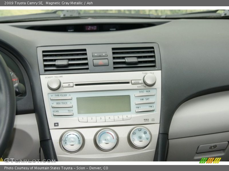 Magnetic Gray Metallic / Ash 2009 Toyota Camry SE