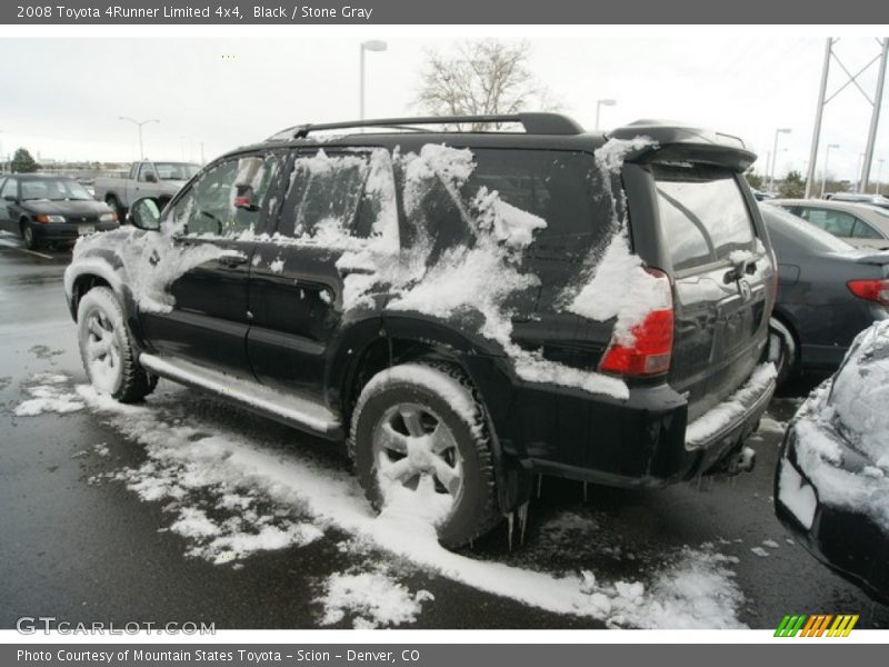 Black / Stone Gray 2008 Toyota 4Runner Limited 4x4