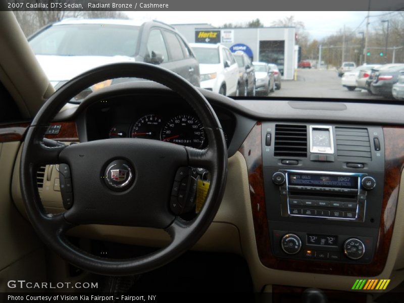 Radiant Bronze / Cashmere 2007 Cadillac DTS Sedan