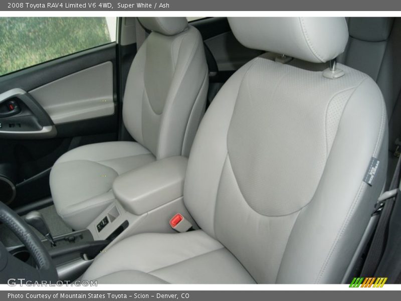 Super White / Ash 2008 Toyota RAV4 Limited V6 4WD