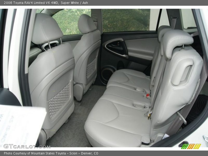 Super White / Ash 2008 Toyota RAV4 Limited V6 4WD