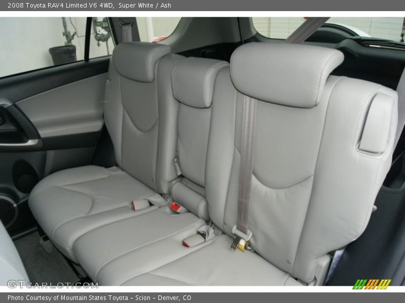 Super White / Ash 2008 Toyota RAV4 Limited V6 4WD