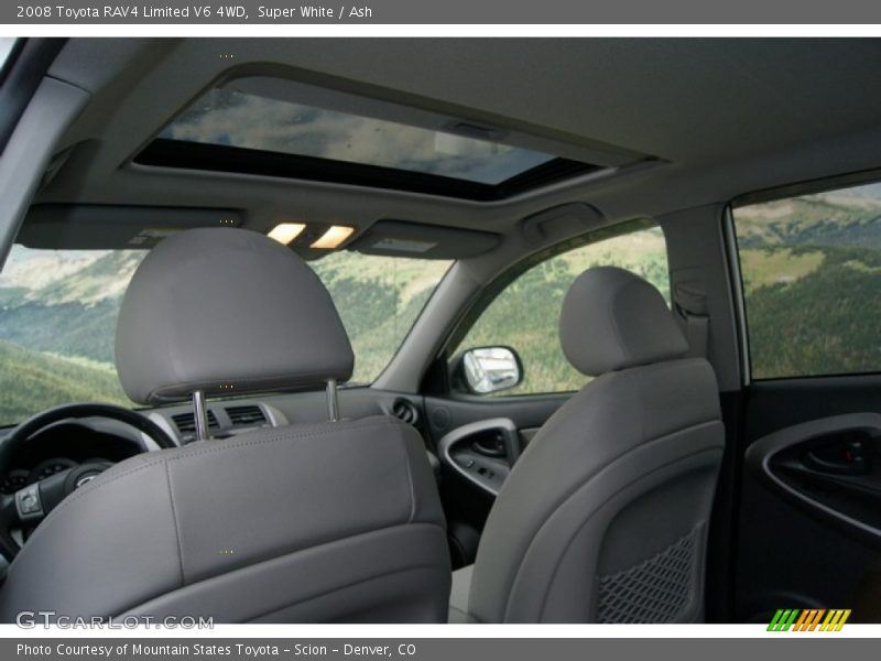 Super White / Ash 2008 Toyota RAV4 Limited V6 4WD