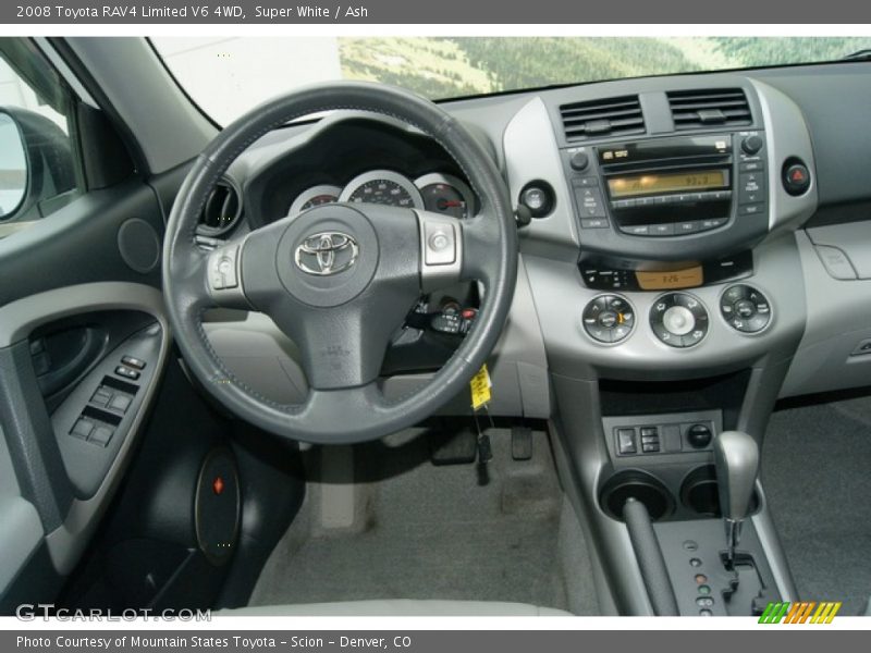 Super White / Ash 2008 Toyota RAV4 Limited V6 4WD