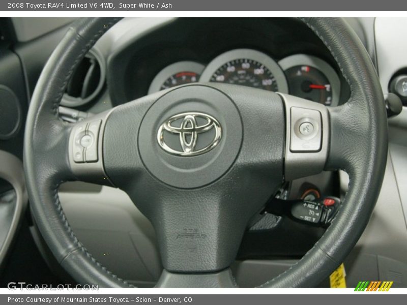 Super White / Ash 2008 Toyota RAV4 Limited V6 4WD