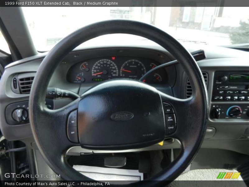 Black / Medium Graphite 1999 Ford F150 XLT Extended Cab