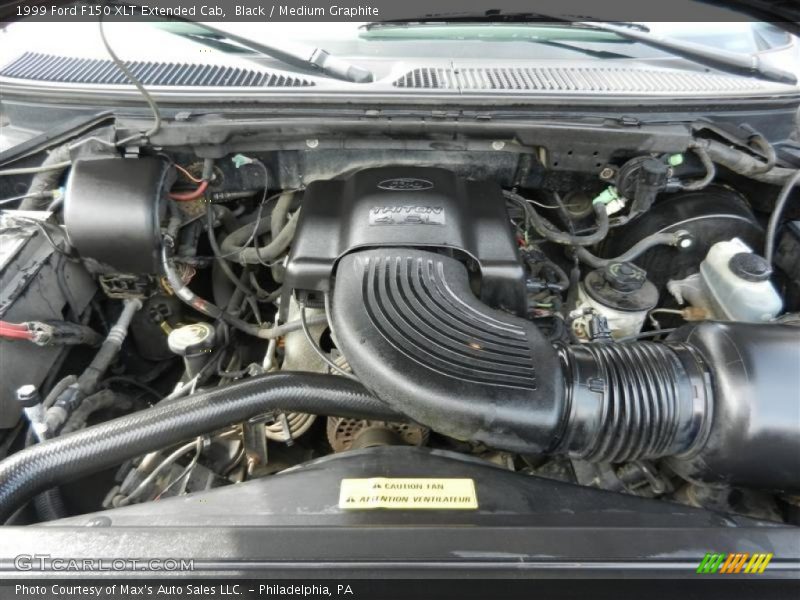 Black / Medium Graphite 1999 Ford F150 XLT Extended Cab