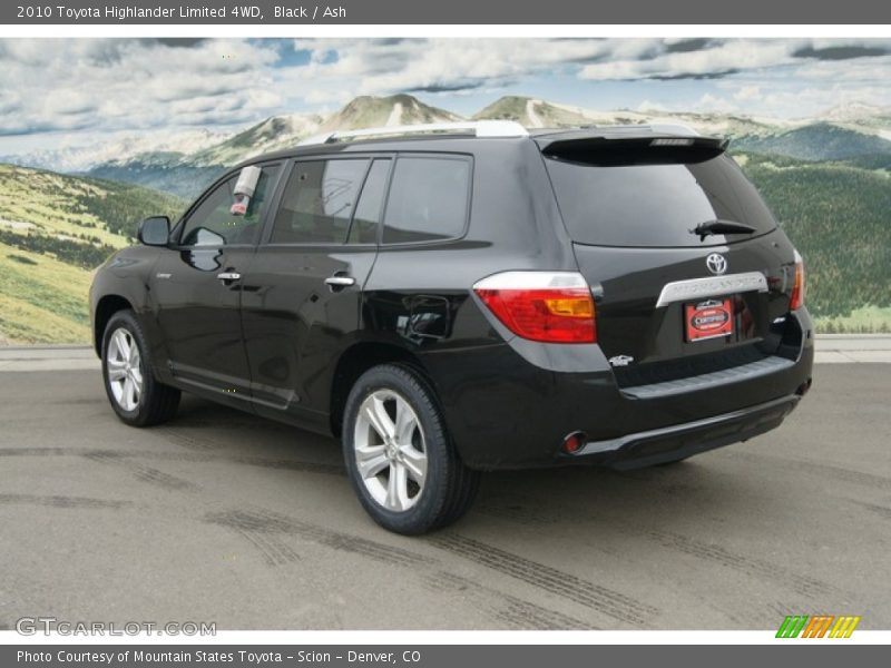 Black / Ash 2010 Toyota Highlander Limited 4WD