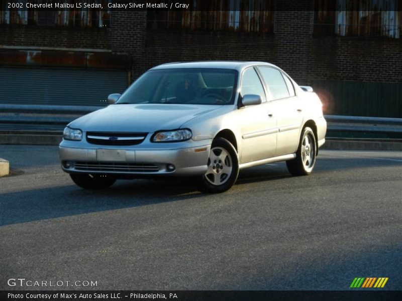 Galaxy Silver Metallic / Gray 2002 Chevrolet Malibu LS Sedan