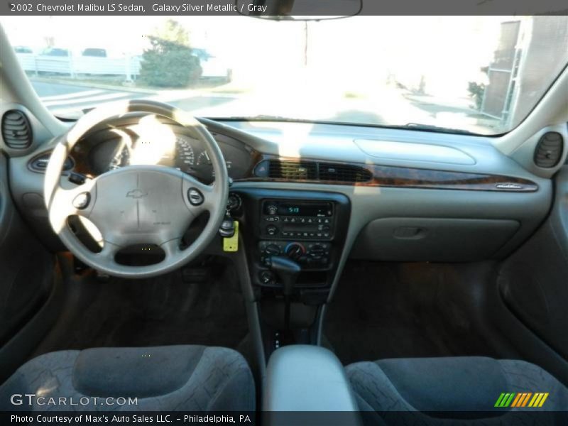 Galaxy Silver Metallic / Gray 2002 Chevrolet Malibu LS Sedan