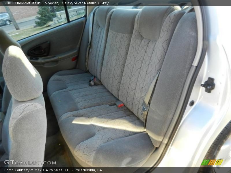 Galaxy Silver Metallic / Gray 2002 Chevrolet Malibu LS Sedan