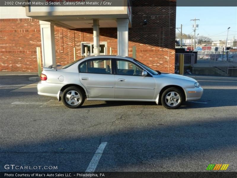 Galaxy Silver Metallic / Gray 2002 Chevrolet Malibu LS Sedan