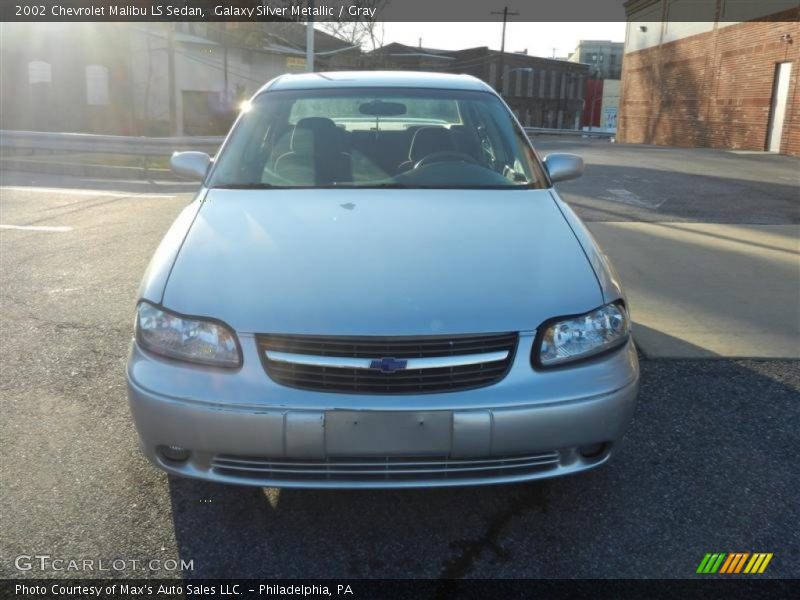 Galaxy Silver Metallic / Gray 2002 Chevrolet Malibu LS Sedan