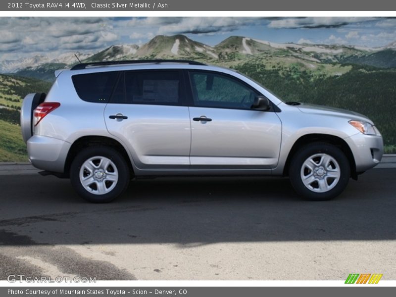 Classic Silver Metallic / Ash 2012 Toyota RAV4 I4 4WD