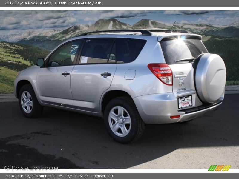 Classic Silver Metallic / Ash 2012 Toyota RAV4 I4 4WD