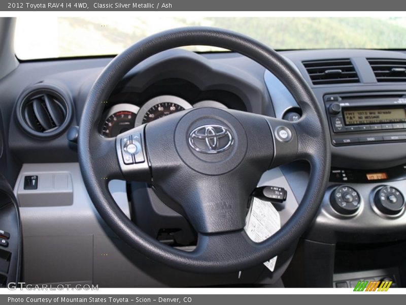 Classic Silver Metallic / Ash 2012 Toyota RAV4 I4 4WD