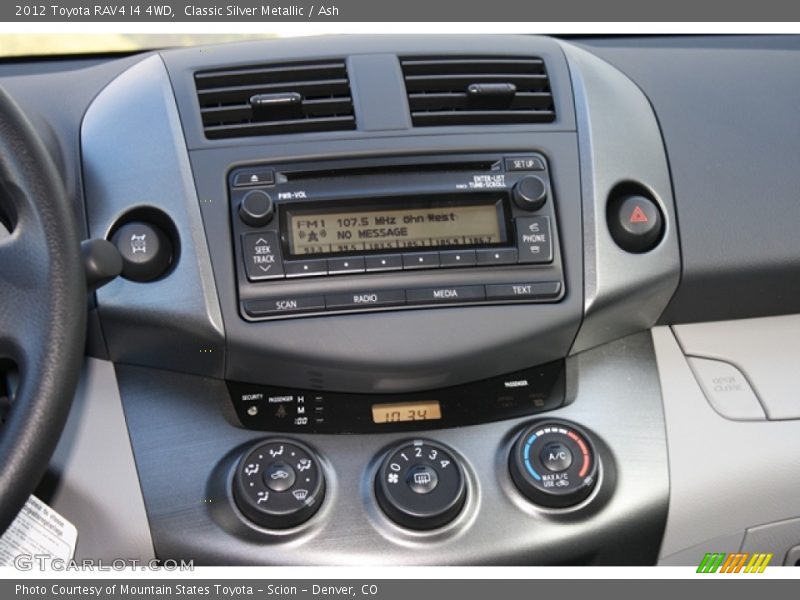 Classic Silver Metallic / Ash 2012 Toyota RAV4 I4 4WD