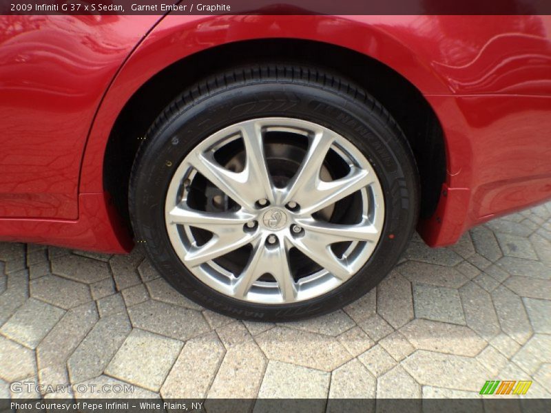 Garnet Ember / Graphite 2009 Infiniti G 37 x S Sedan