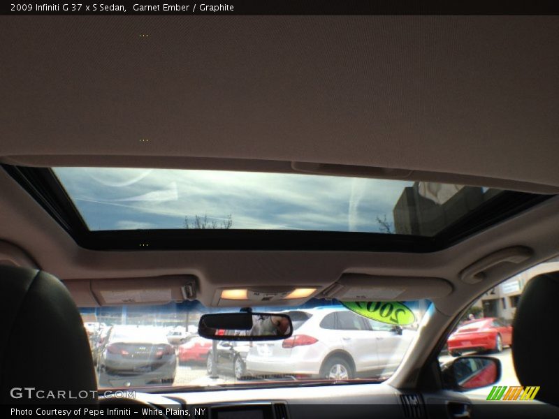 Garnet Ember / Graphite 2009 Infiniti G 37 x S Sedan
