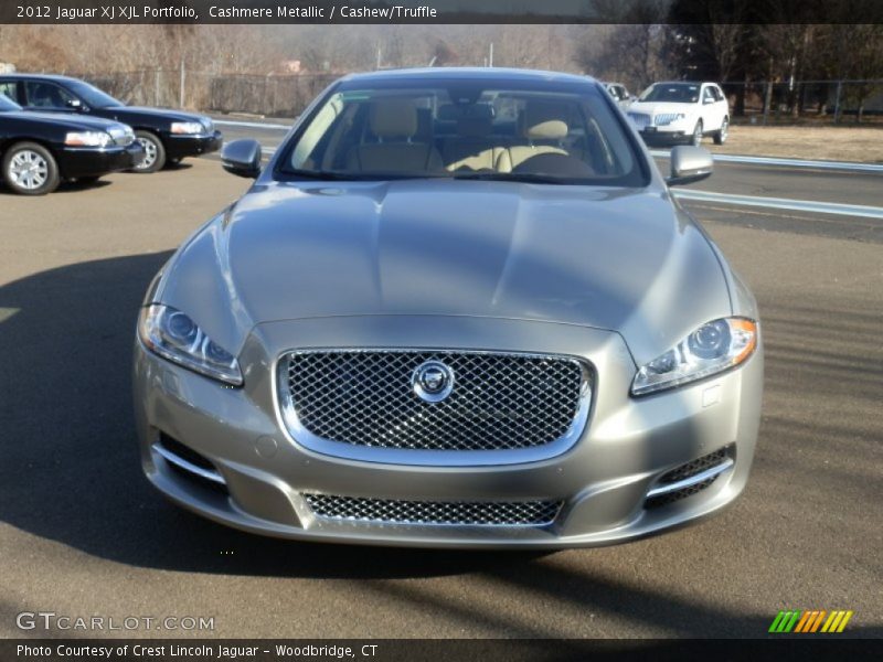 Cashmere Metallic / Cashew/Truffle 2012 Jaguar XJ XJL Portfolio