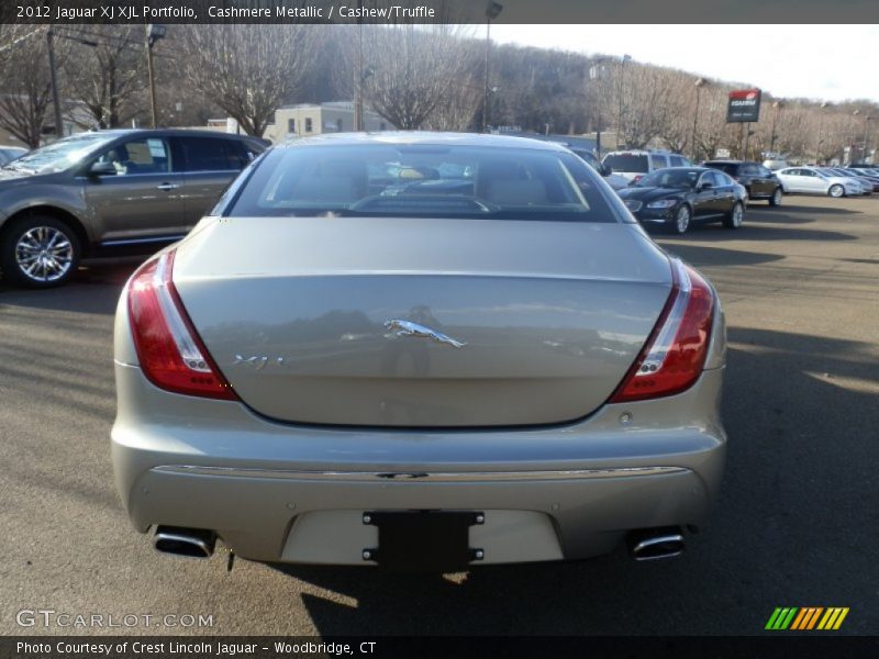 Cashmere Metallic / Cashew/Truffle 2012 Jaguar XJ XJL Portfolio