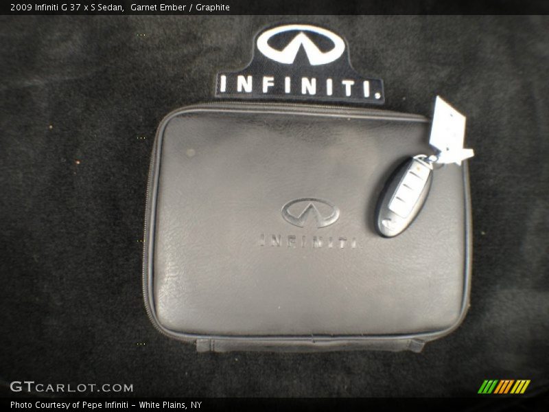 Garnet Ember / Graphite 2009 Infiniti G 37 x S Sedan
