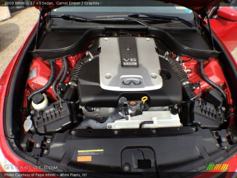  2009 G 37 x S Sedan Engine - 3.7 Liter DOHC 24-Valve VVEL V6