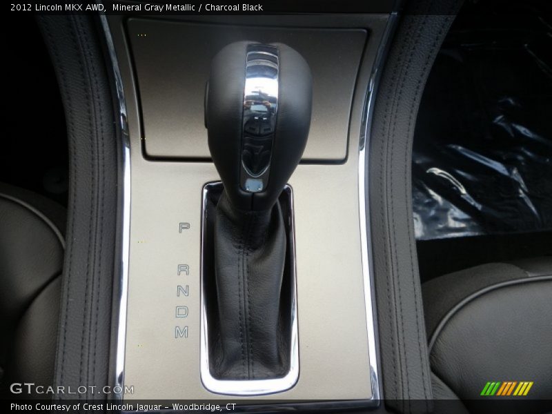 Mineral Gray Metallic / Charcoal Black 2012 Lincoln MKX AWD