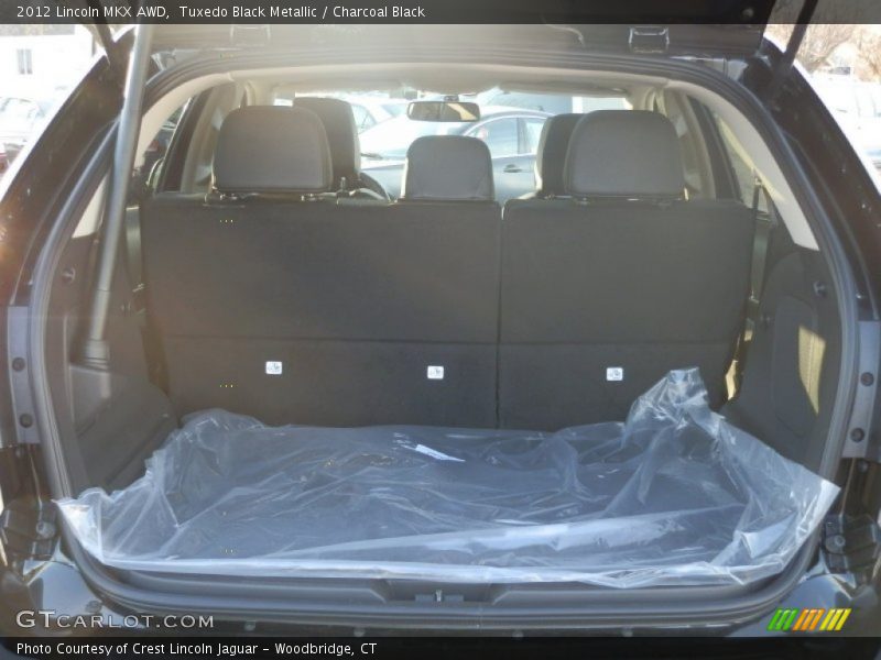 Tuxedo Black Metallic / Charcoal Black 2012 Lincoln MKX AWD