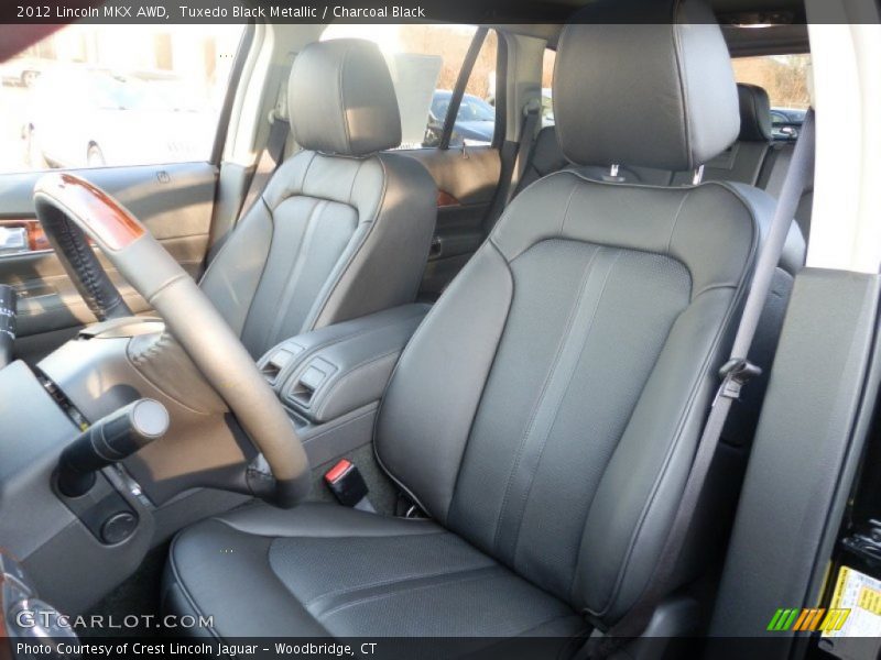 Tuxedo Black Metallic / Charcoal Black 2012 Lincoln MKX AWD