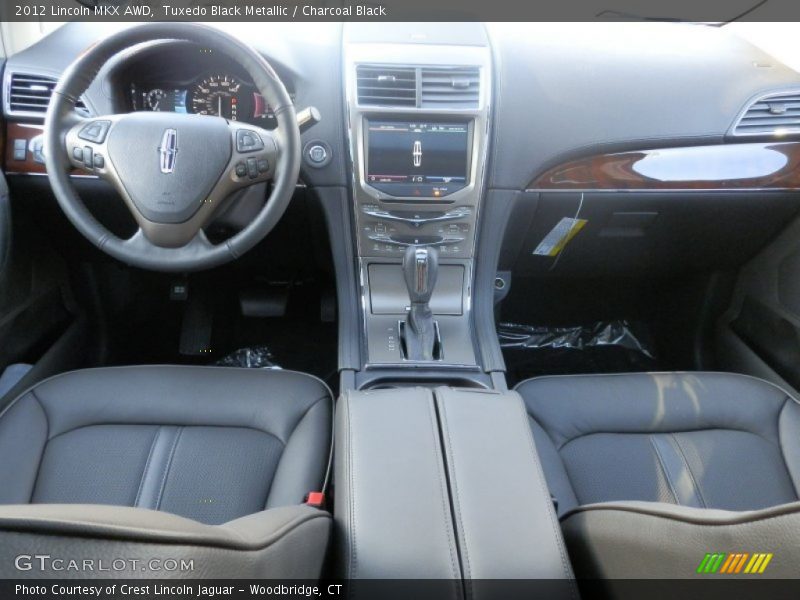 Tuxedo Black Metallic / Charcoal Black 2012 Lincoln MKX AWD