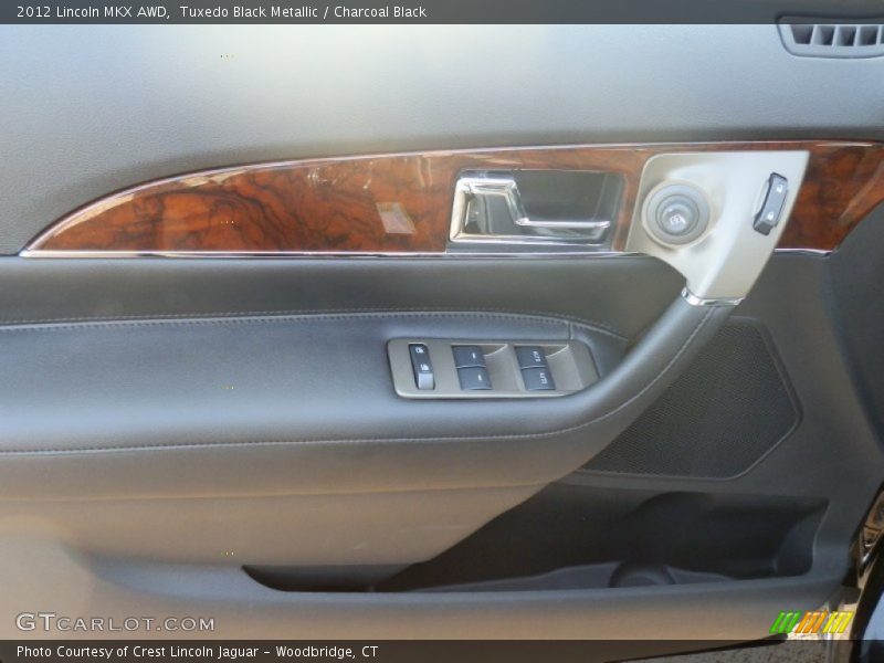 Tuxedo Black Metallic / Charcoal Black 2012 Lincoln MKX AWD