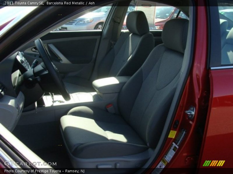 Barcelona Red Metallic / Ash 2011 Toyota Camry SE