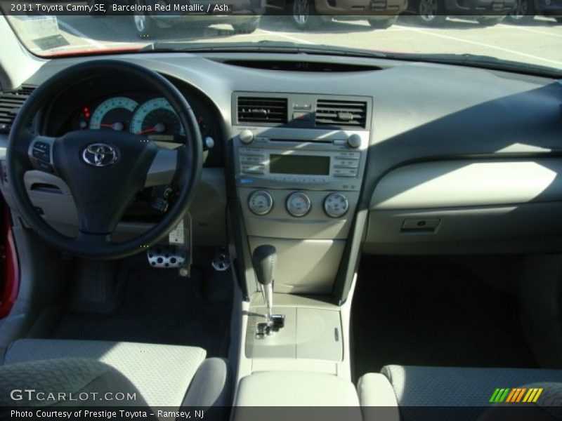 Barcelona Red Metallic / Ash 2011 Toyota Camry SE