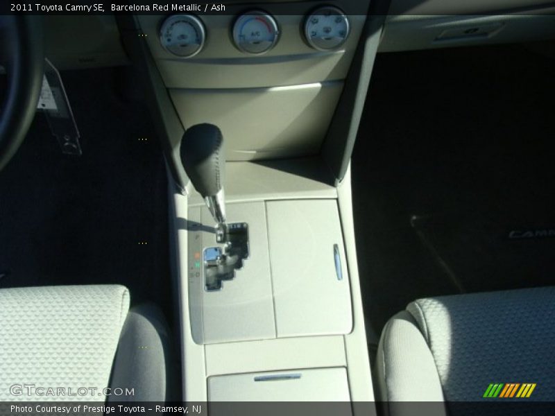Barcelona Red Metallic / Ash 2011 Toyota Camry SE