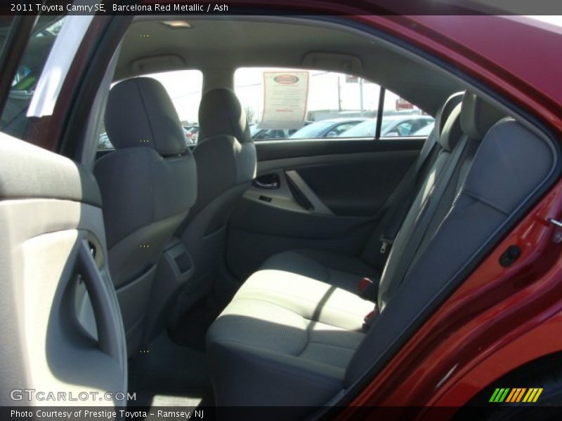 Barcelona Red Metallic / Ash 2011 Toyota Camry SE