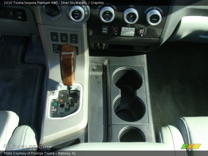 Silver Sky Metallic / Graphite 2010 Toyota Sequoia Platinum 4WD