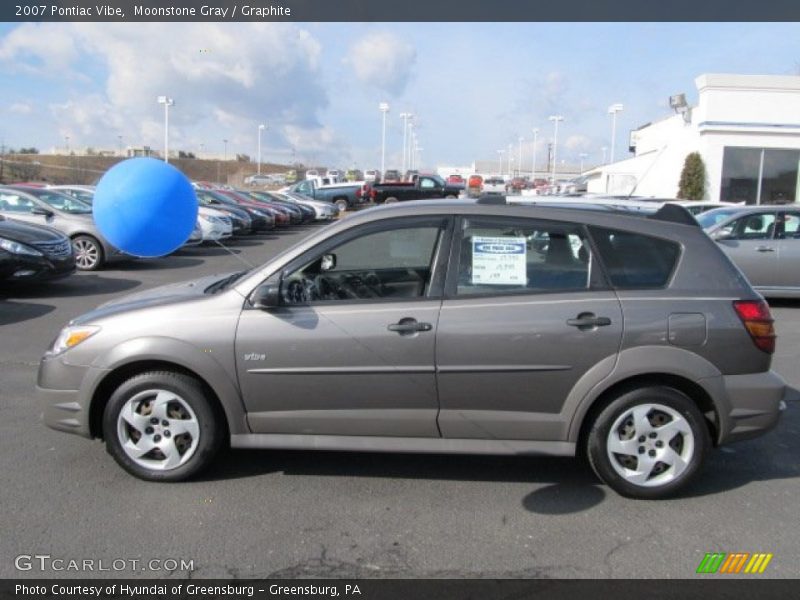 Moonstone Gray / Graphite 2007 Pontiac Vibe