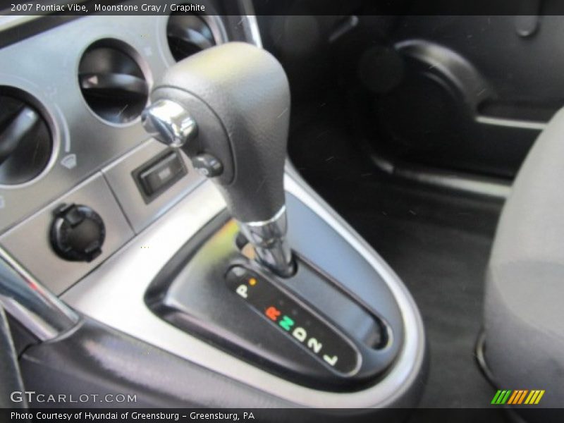 Moonstone Gray / Graphite 2007 Pontiac Vibe