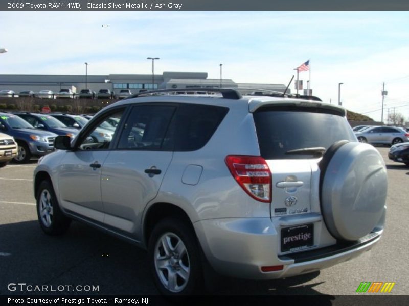 Classic Silver Metallic / Ash Gray 2009 Toyota RAV4 4WD