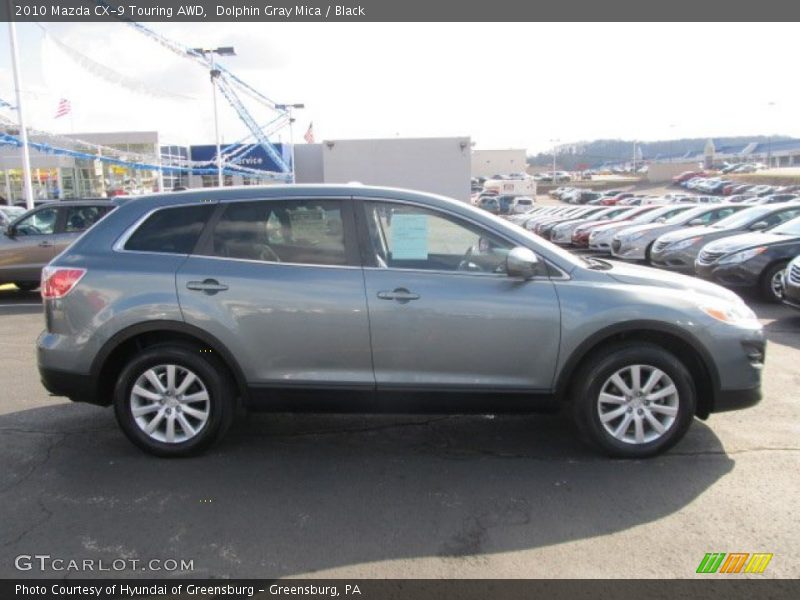 Dolphin Gray Mica / Black 2010 Mazda CX-9 Touring AWD
