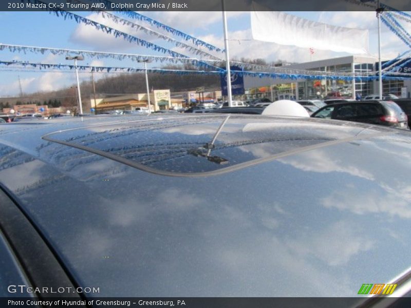 Dolphin Gray Mica / Black 2010 Mazda CX-9 Touring AWD