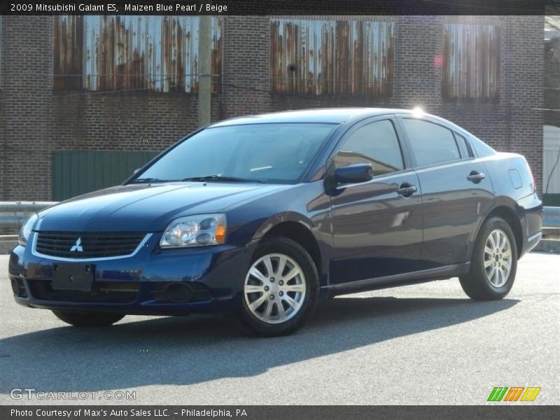 Maizen Blue Pearl / Beige 2009 Mitsubishi Galant ES