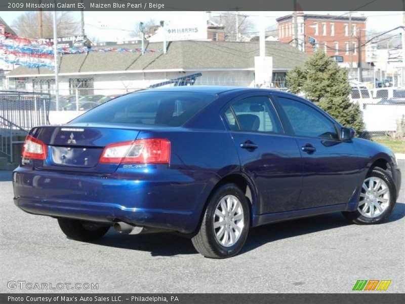 Maizen Blue Pearl / Beige 2009 Mitsubishi Galant ES
