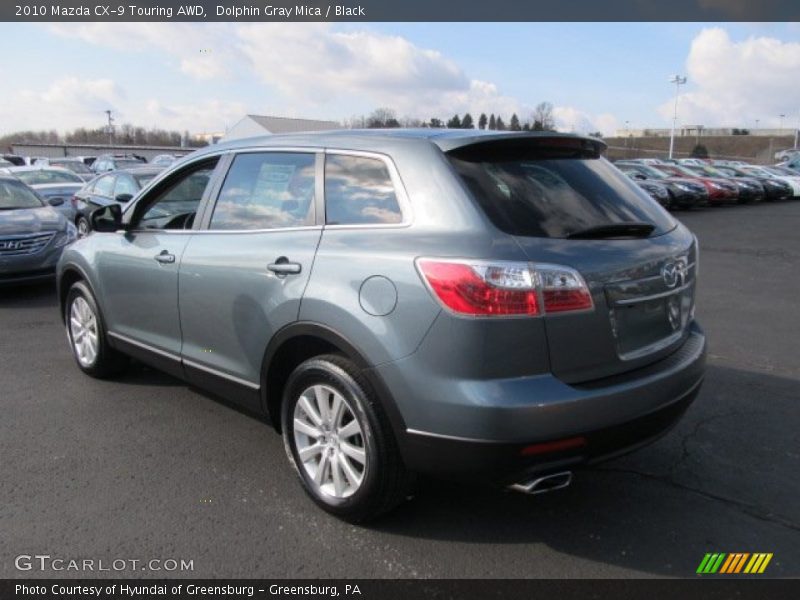 Dolphin Gray Mica / Black 2010 Mazda CX-9 Touring AWD