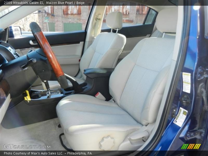 Maizen Blue Pearl / Beige 2009 Mitsubishi Galant ES