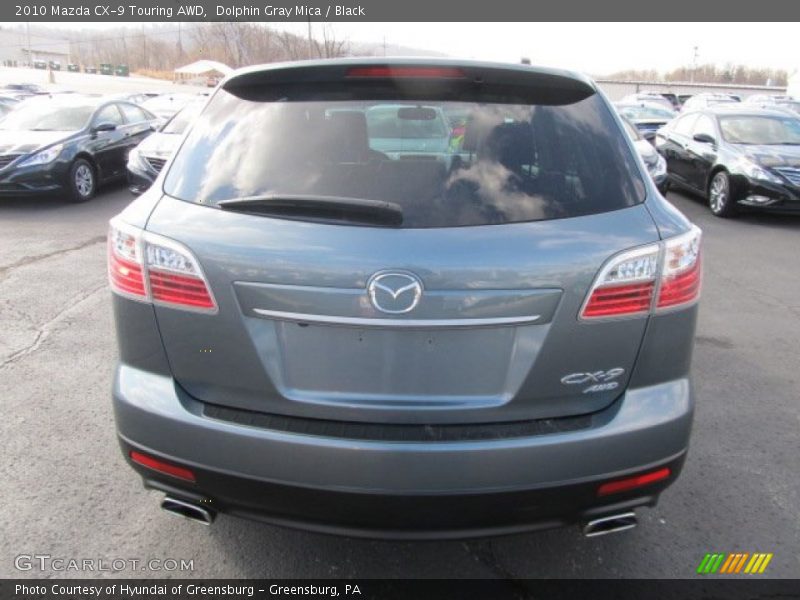 Dolphin Gray Mica / Black 2010 Mazda CX-9 Touring AWD