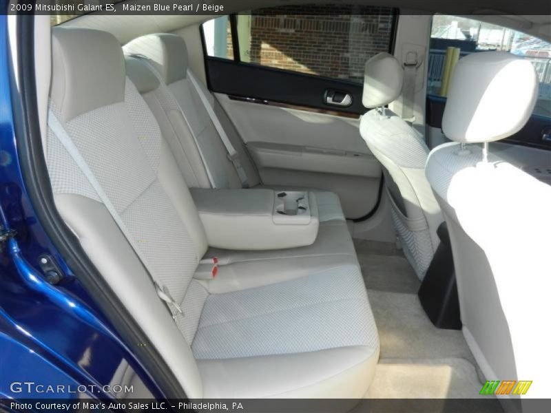 Maizen Blue Pearl / Beige 2009 Mitsubishi Galant ES