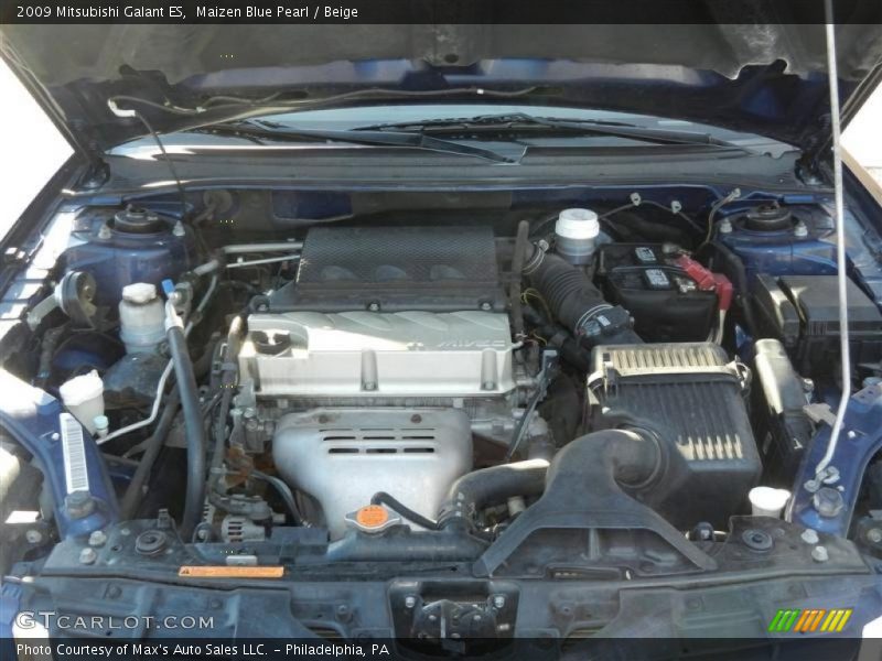 Maizen Blue Pearl / Beige 2009 Mitsubishi Galant ES
