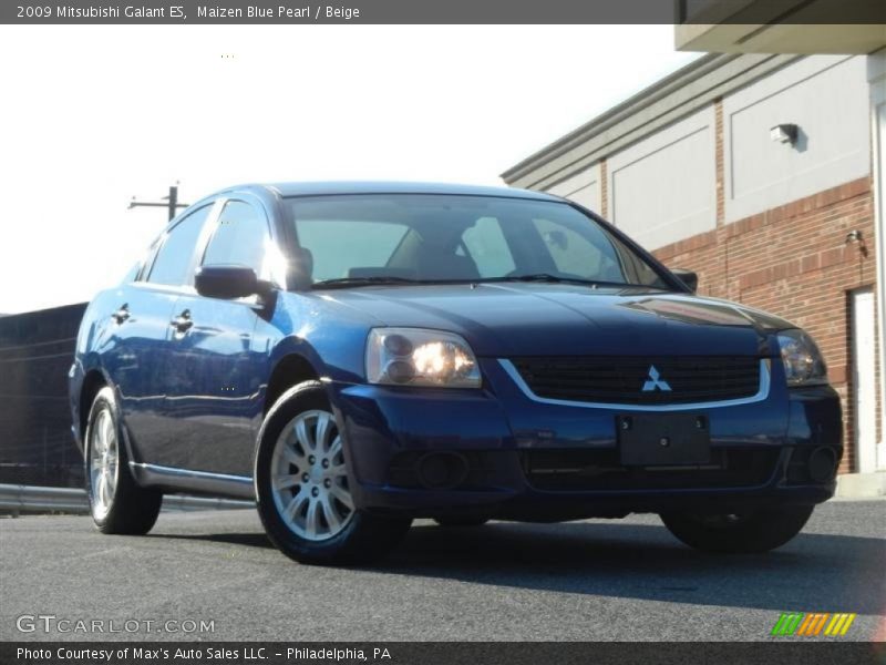 Maizen Blue Pearl / Beige 2009 Mitsubishi Galant ES